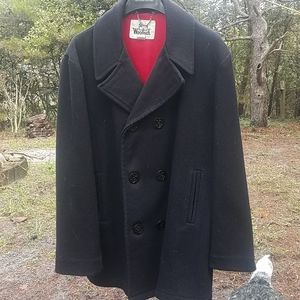 Vintage Woolrich Wool Peacoat